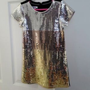 Girls sequined dress size 4/5